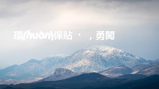 環(huán)保貼，勇闖世界